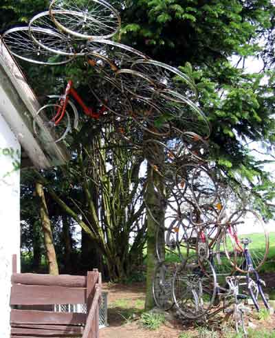 was mannaus alten Fahrradteilen machen kann